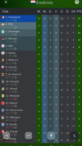 Voetbalagent screenshot