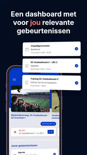 VoetbalAssist ClubApp screenshot