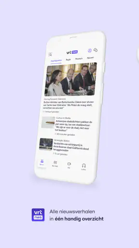 VRT NWS screenshot