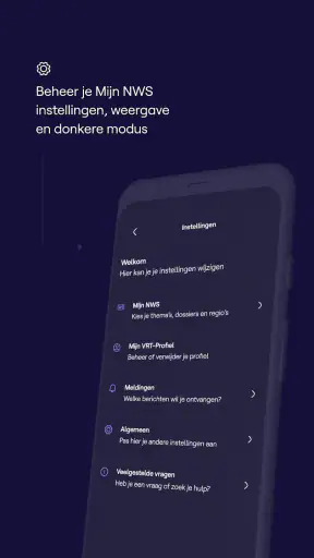 VRT NWS screenshot