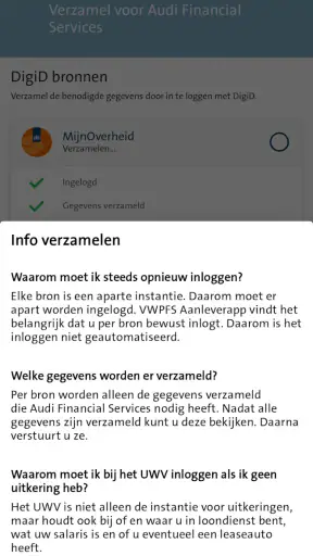 VWPFS Aanleverapp screenshot