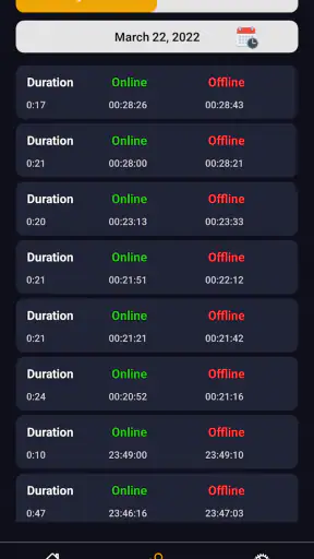 WaapLog Last Seen Notification screenshot
