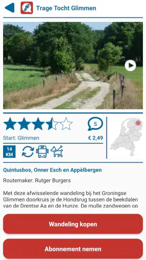 WandelZapp screenshot
