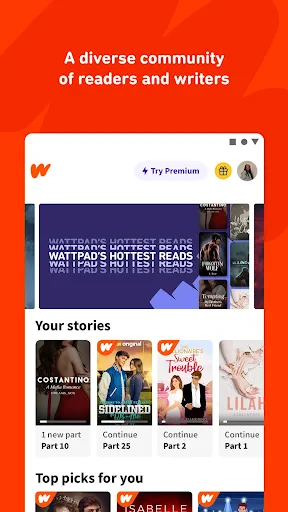 Wattpad - Waar verhalen leven screenshot