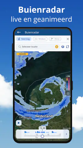 Weer24: Weer & Regenradar screenshot
