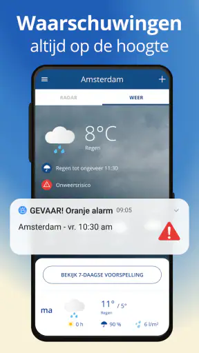 Weer24: Weer & Regenradar screenshot