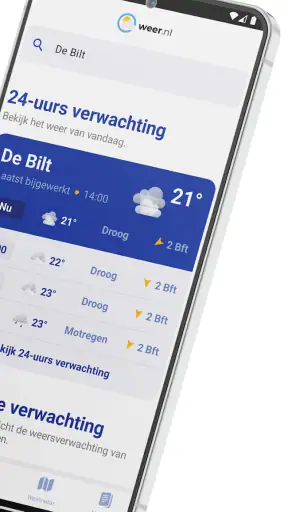 Weer.nl screenshot