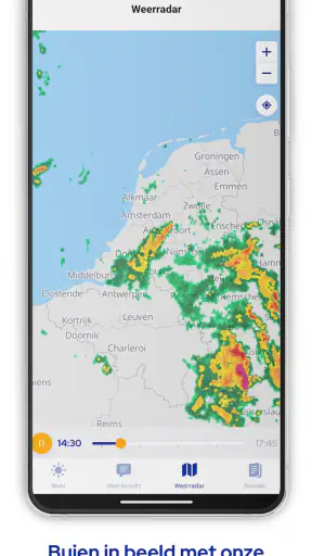Weer.nl screenshot