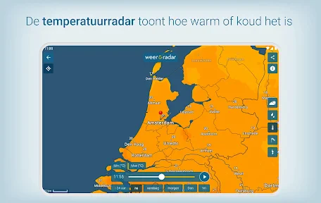 Weer & Radar met buienradar screenshot
