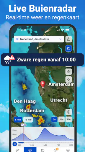 Weer & Radar - Regenradar screenshot