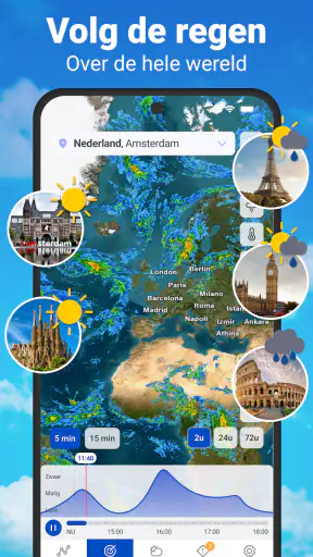 Weer & Radar - Regenradar screenshot