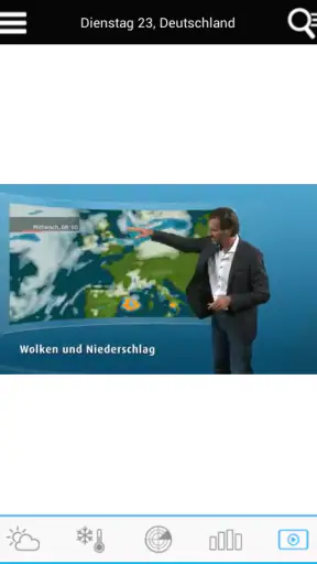 Weerbericht voor Duitsland screenshot
