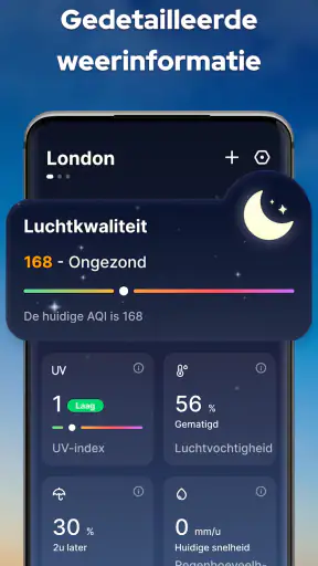 Weersverwachting, Lokale Radar screenshot