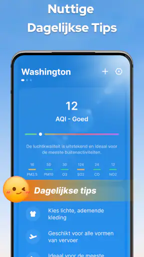 Weersverwachting, Lokale Radar screenshot