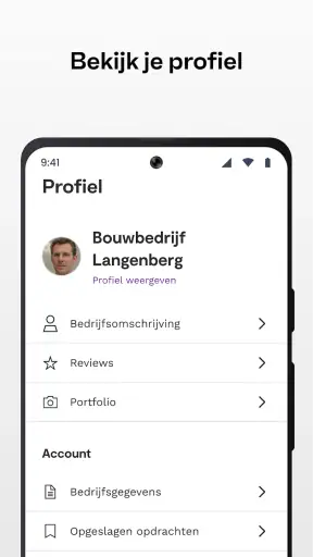 Werkspot voor Vakmensen screenshot