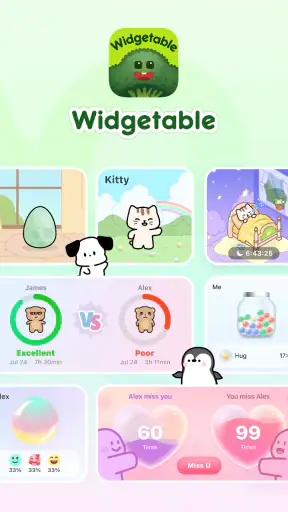 Widgetable: Besties & Couples screenshot