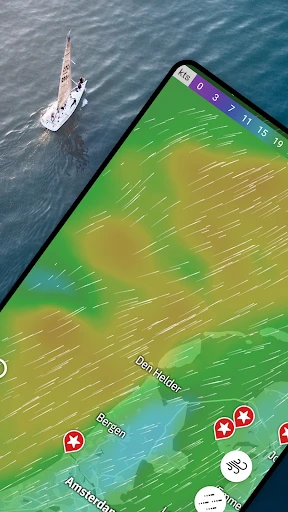 Windfinder: Wind & Weer Kaart screenshot