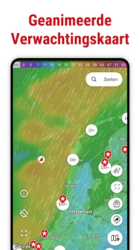 Windfinder: Wind & Weer Kaart screenshot