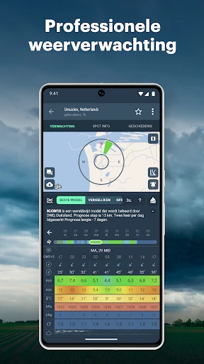 Windy.app: Weer, wind en radar screenshot