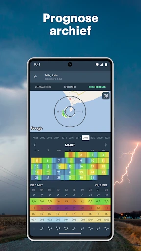 Windy.app: Weer, wind en radar screenshot