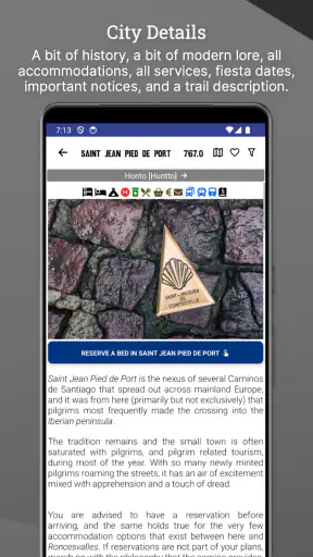 Wise Pilgrim Camino Portugués screenshot