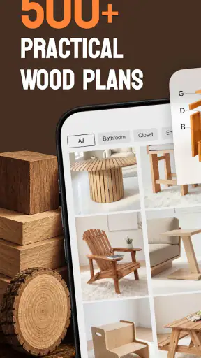 Woodsense: Wood Plans & Guides screenshot