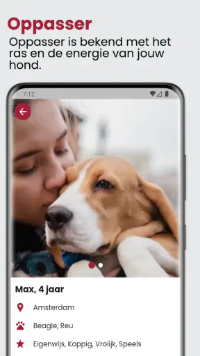 WoofConnect Hondenopvang Oppas screenshot