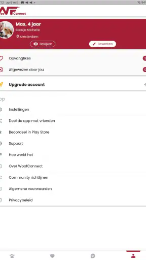 WoofConnect Hondenopvang Oppas screenshot