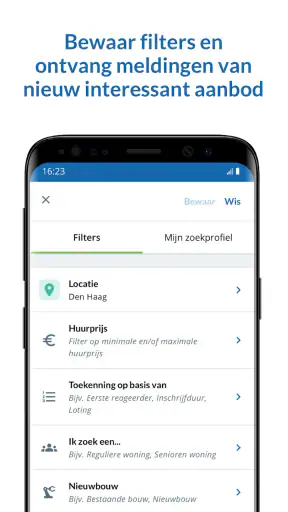 Woonnet Haaglanden screenshot