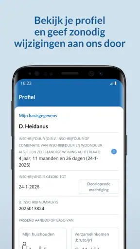 Woonnet Haaglanden screenshot
