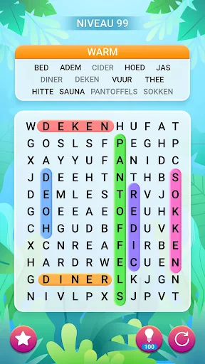 Woordzoeker Puzzel screenshot