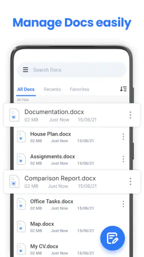 Word Document Office: Word App screenshot