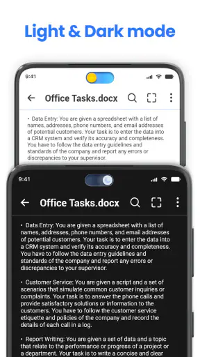 Word Document Office: Word App screenshot