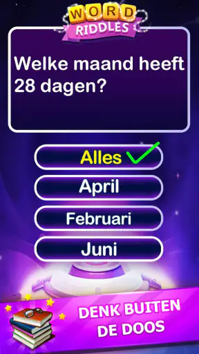 Word Riddles - Hersentest woor screenshot