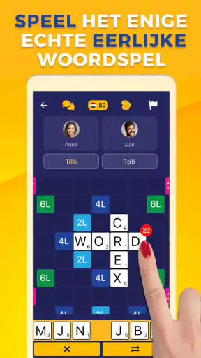 WordCrex - Eerlijke woordspel screenshot