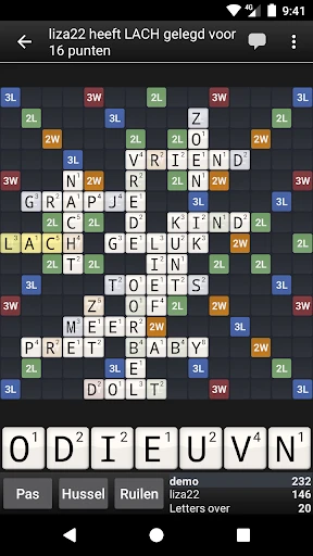 Wordfeud screenshot