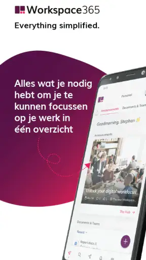 Workspace 365 screenshot