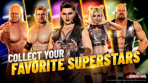 WWE Generations: 3v3 Team RPG screenshot