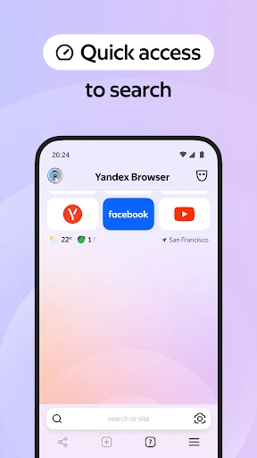 Yandex Browser screenshot