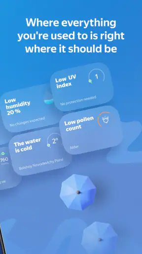 Yandex Weather & Rain Radar screenshot
