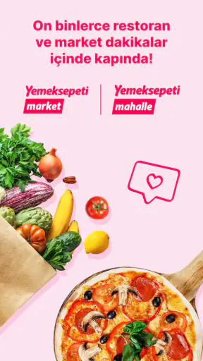 Yemeksepeti - Yemek & Market screenshot
