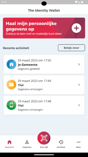 Yivi screenshot