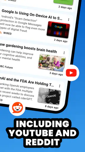 Your News - RSS-feedlezer screenshot