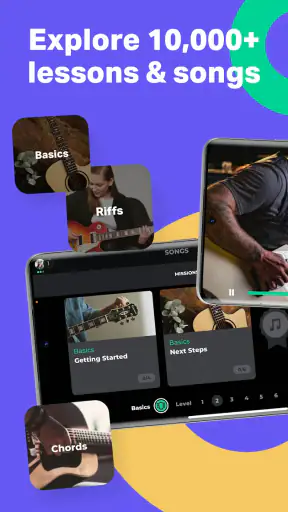 Yousician: Learn & Play Guitar screenshot