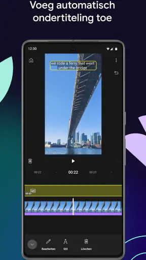YouTube Create: videobewerking screenshot