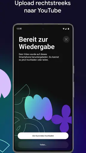 YouTube Create: videobewerking screenshot