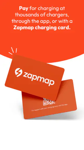 Zapmap: EV charging points map screenshot