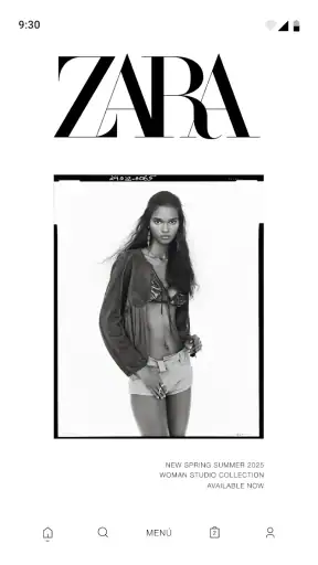 Zara screenshot
