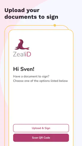 ZealiD screenshot