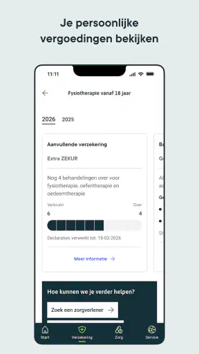 ZEKUR Zorg screenshot
